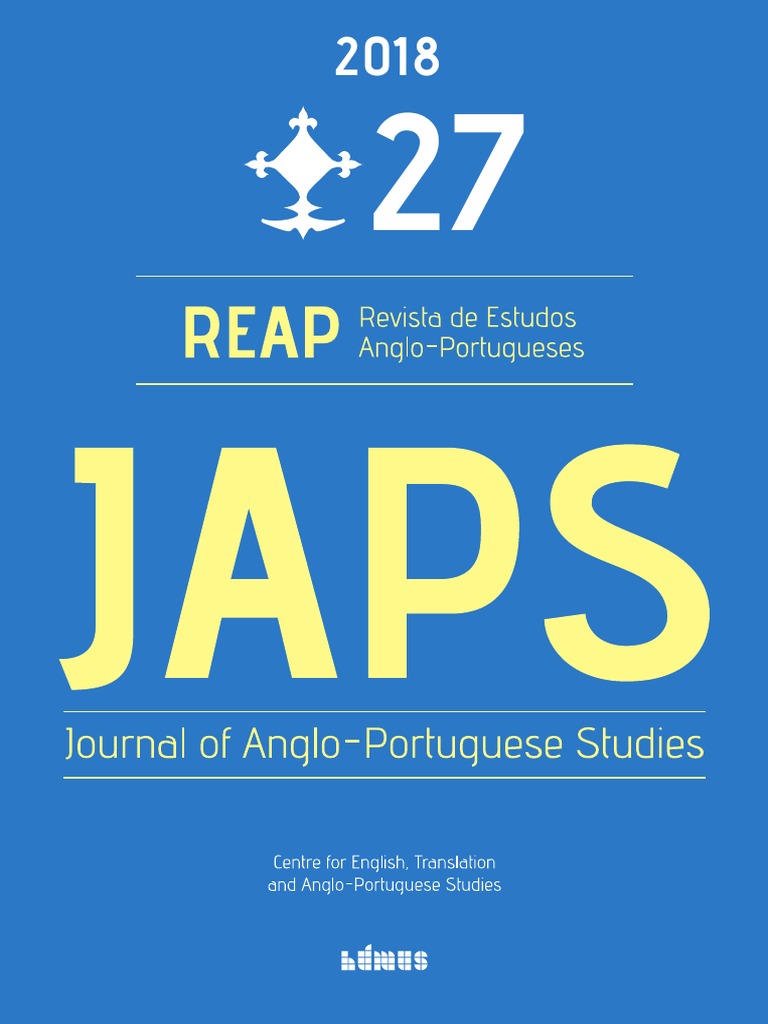 Journal of Anglo Portuguese Studies PDF, PDF